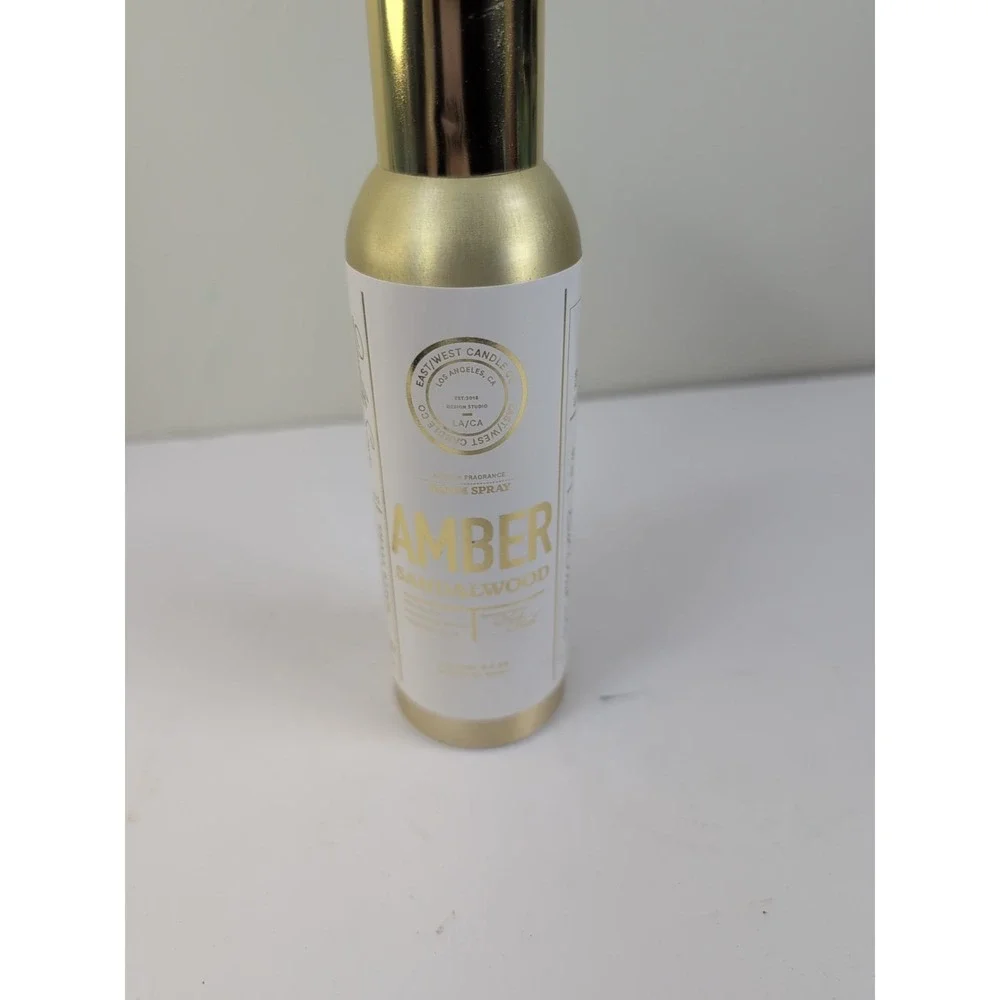New Los Angeles Design Studio AMBER SANDALWOOD Room Spray 6 Oz